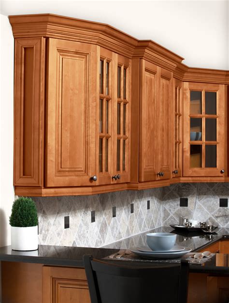 modern honey maple kitchen cabinets